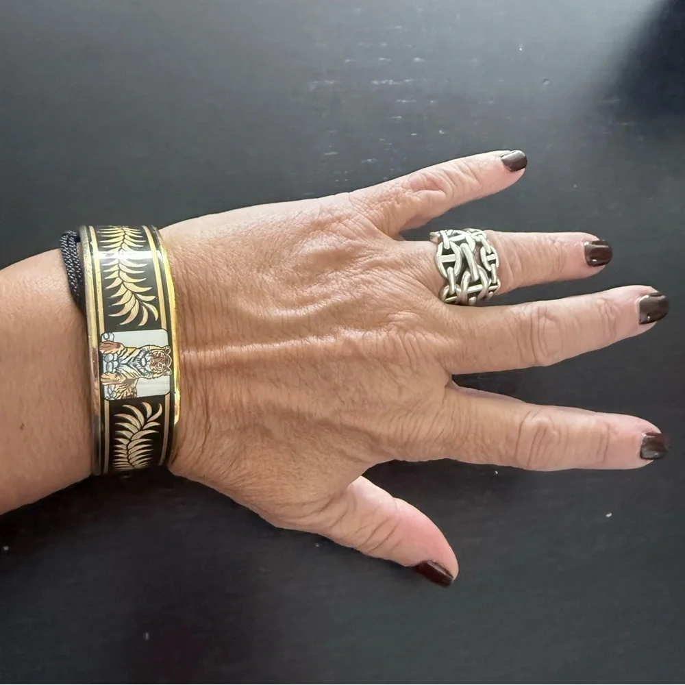 Hermès woman Bracelet Authentic Tiger Vintage